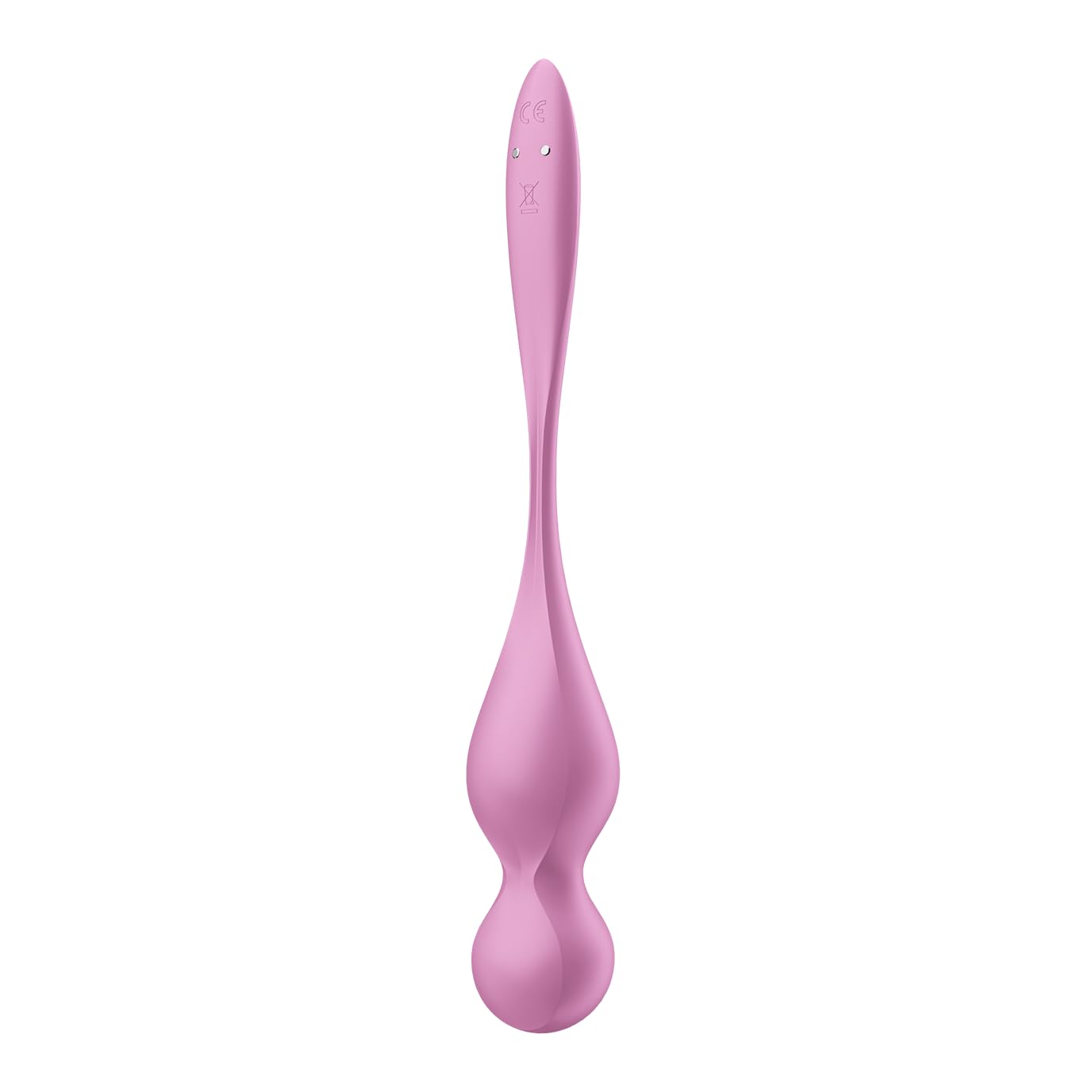 Satisfyer Love Birds 1 silicone texture provides smooth insertion and comfort.