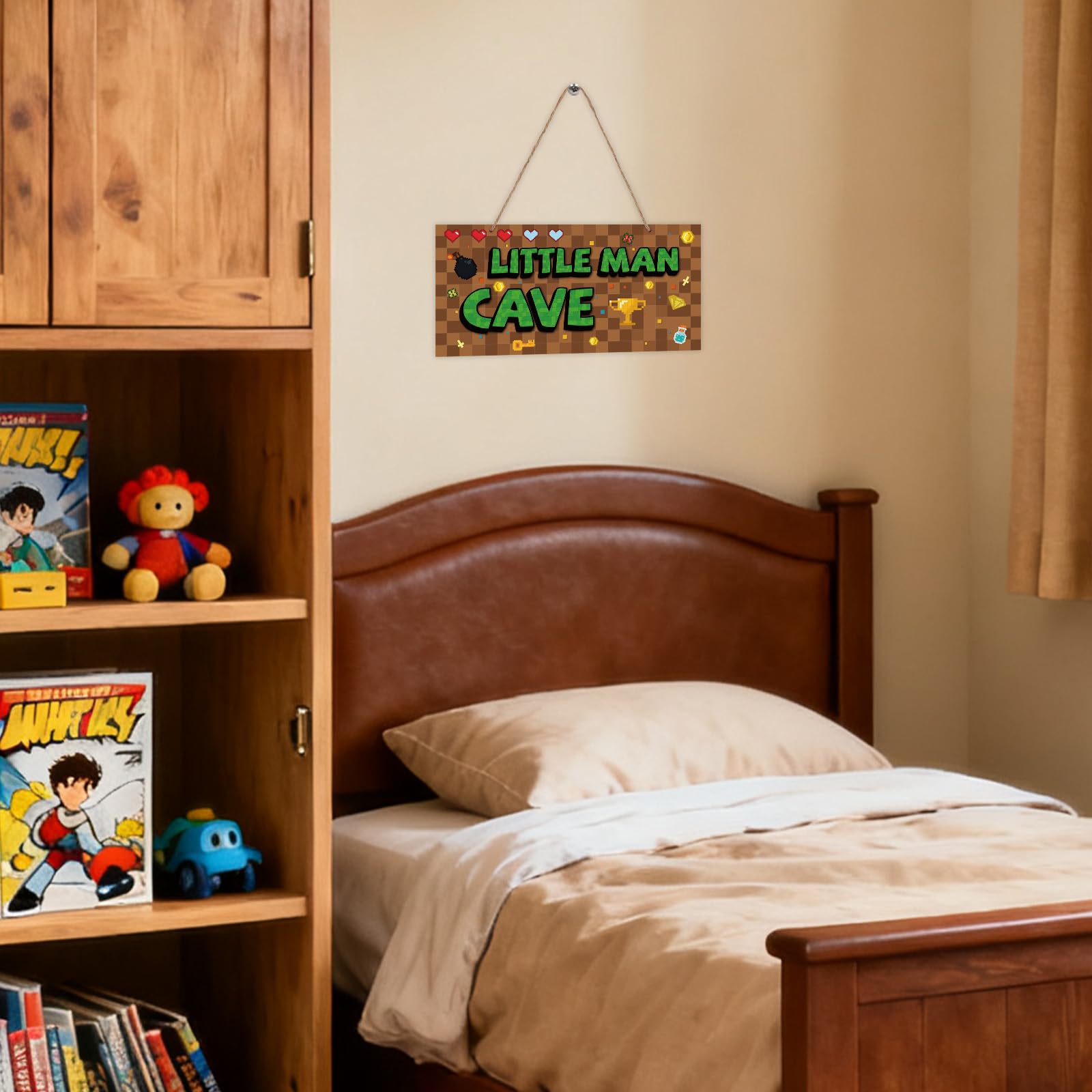 SAVITA gaming-inspired wall art brightens playrooms and nurseries.
