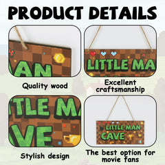 SAVITA pixel art bedroom decor adds bold gaming vibes.