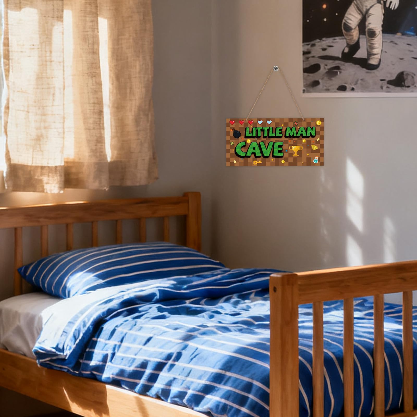 SAVITA pixel sign makes a thoughtful gift for birthdays or holidays.