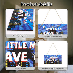 Savita Spider Door Plaque on a wall adds nursery decor charm