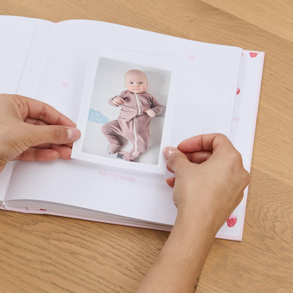 Savor linen cover with metallic debossed detail for elegance.