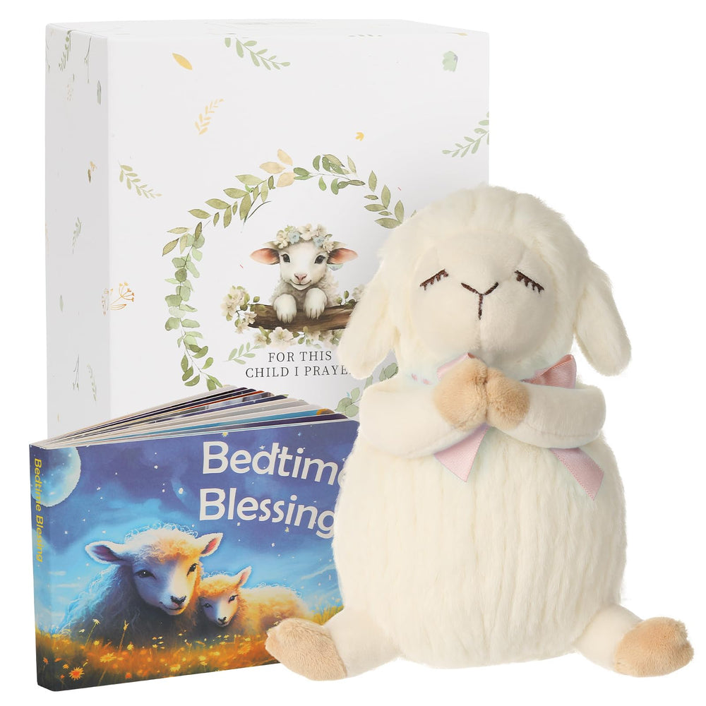 Sawnfay baptism gift box ready to present for christening