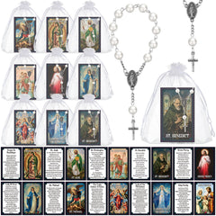 Sayglossy Catholic baptism bracelet – sturdy, elegantly woven for daily devotion.