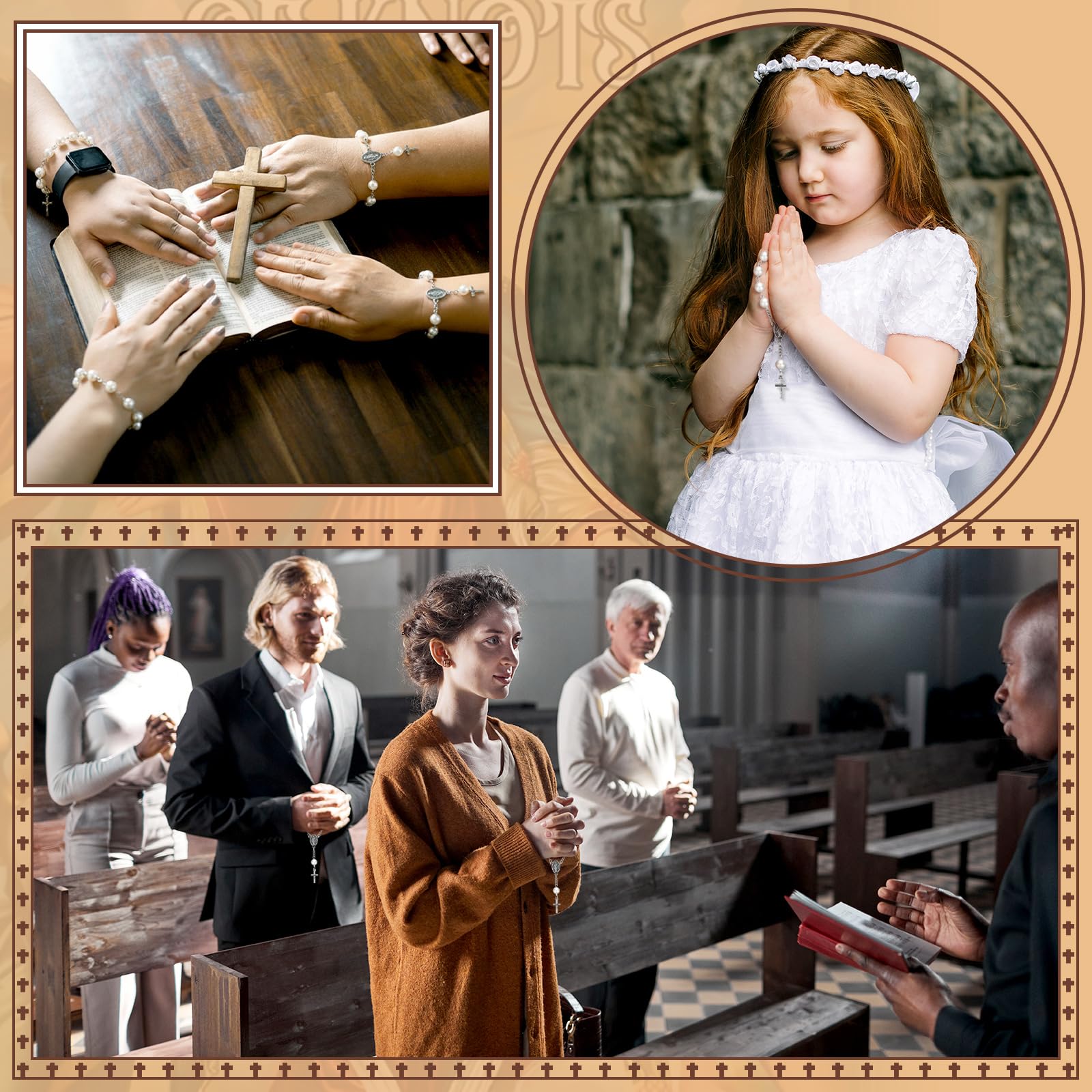 Sayglossy prayer card set – ready for sharing during first communion ceremonies.