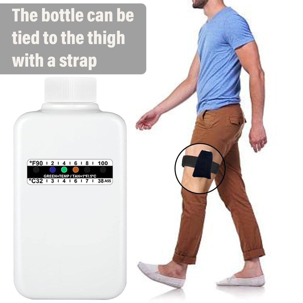 Sazoemao portable urine test bottle ideal for travel.