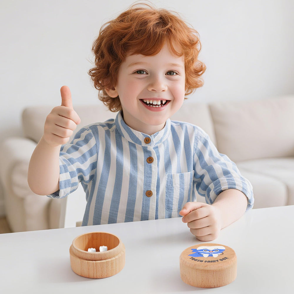 Sbarklo gift-ready box suitable for birthdays and commemorating first lost tooth.
