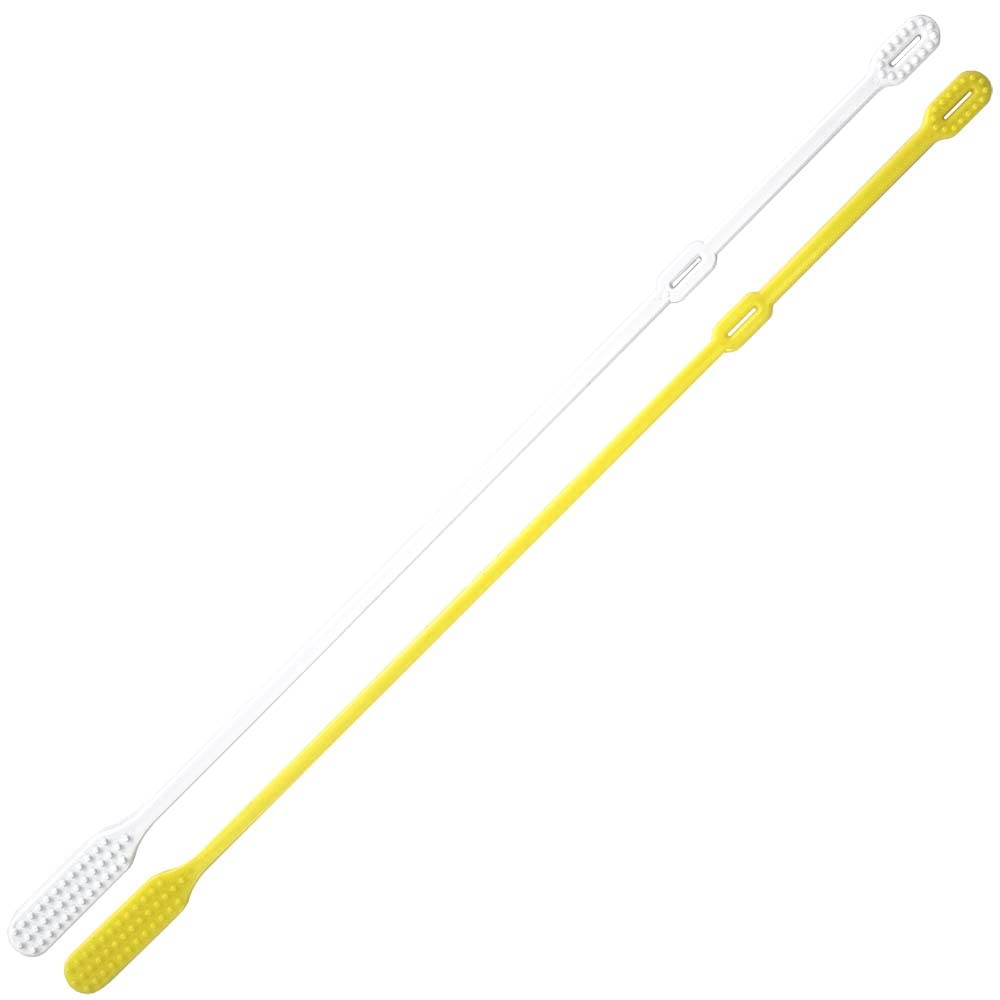 SC SCRATCH 'N' CLEAN cast scratcher 17-inch pack 2 eases itch without skin irritation.