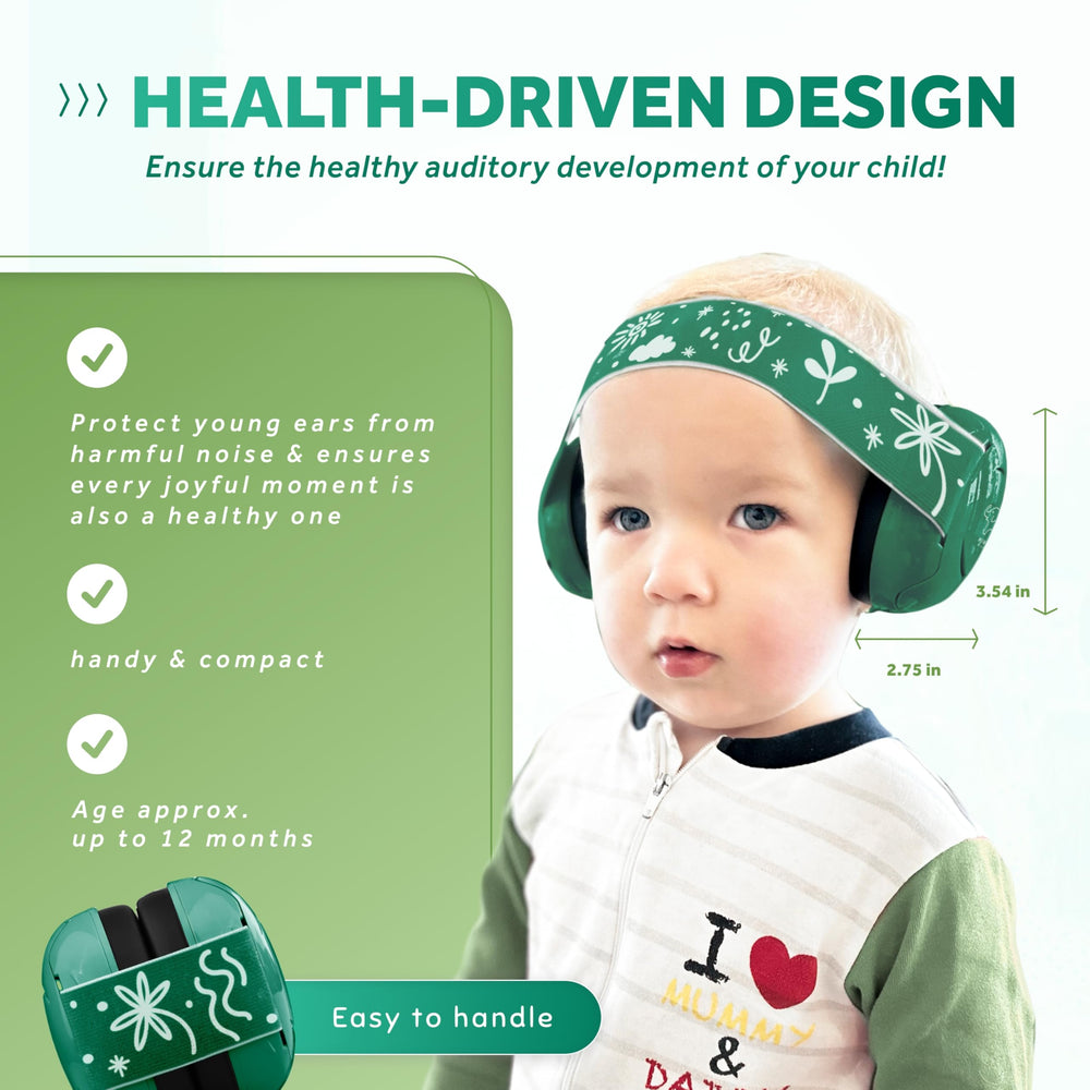 Schallwerk Mini+ Baby Ear Muffs ideal for events and travel.