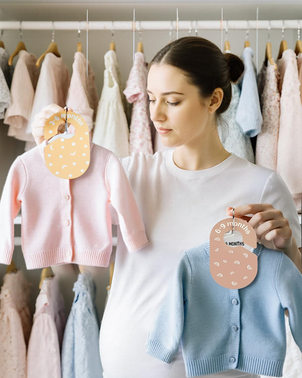 SCHOLOX nursery closet setup highlights tidy mornings and calm routines.