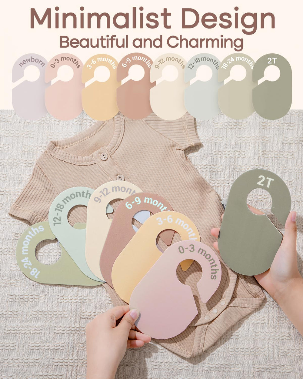 SCHOLOX size range newborn to 2T supports growing babies and organized planning