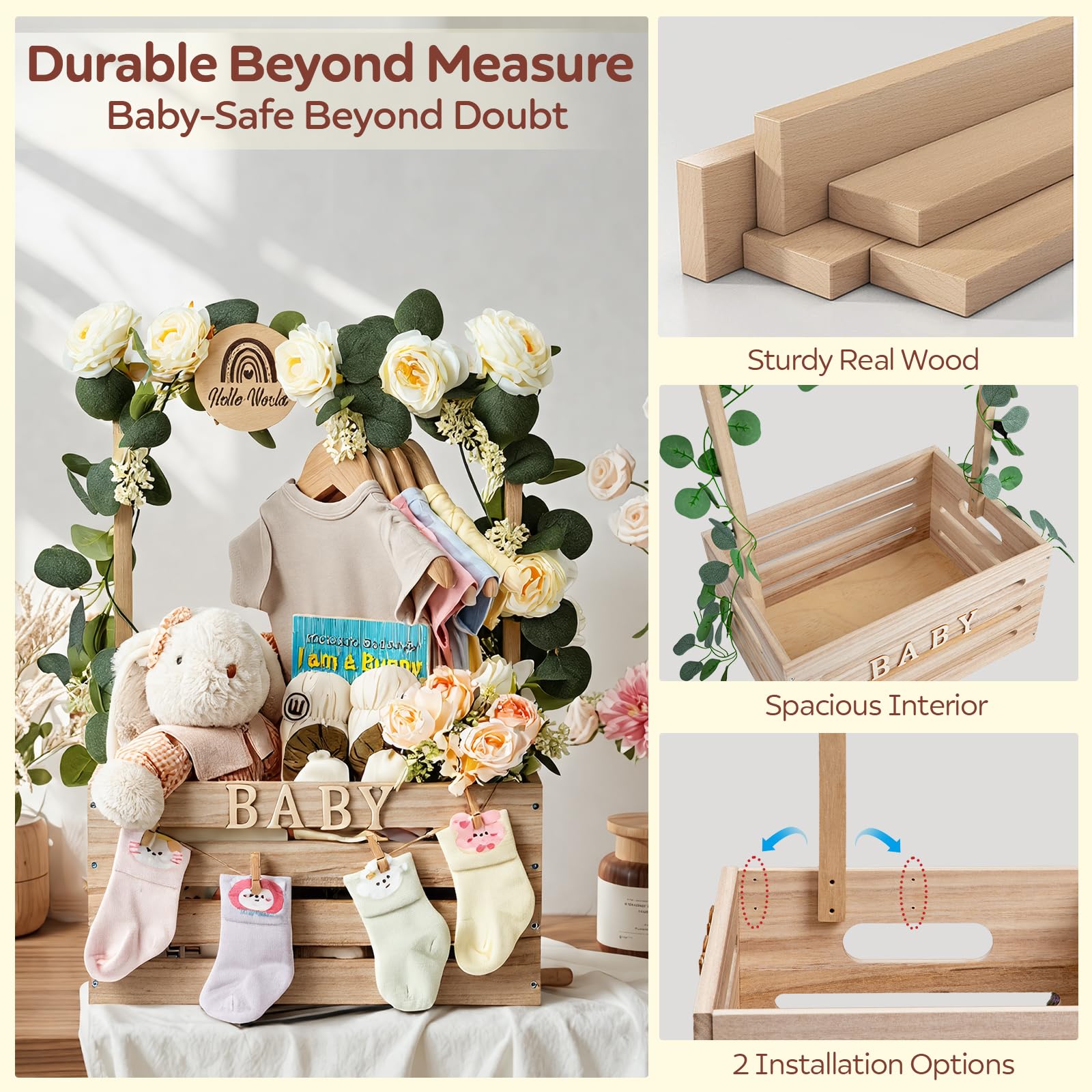 SCHOLOX solid wood construction provides durable, smooth finish