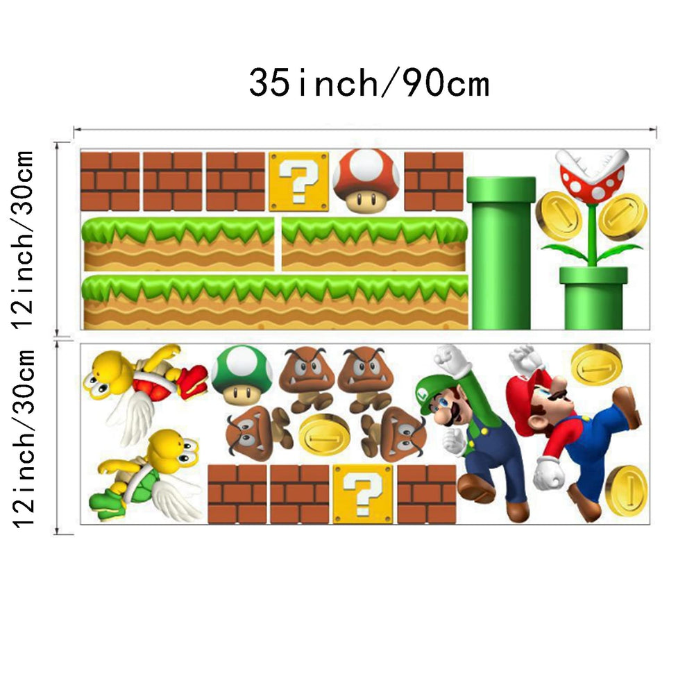 SchwartsCount dynamic scene creation decals invite imaginative play in any room.
