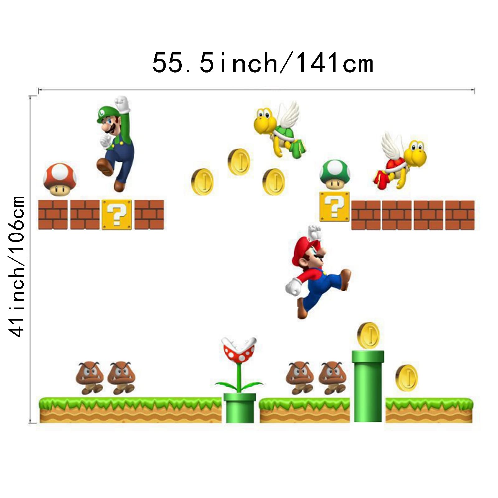 SchwartsCount easy-apply wall decals finish smoothly on flat surfaces.