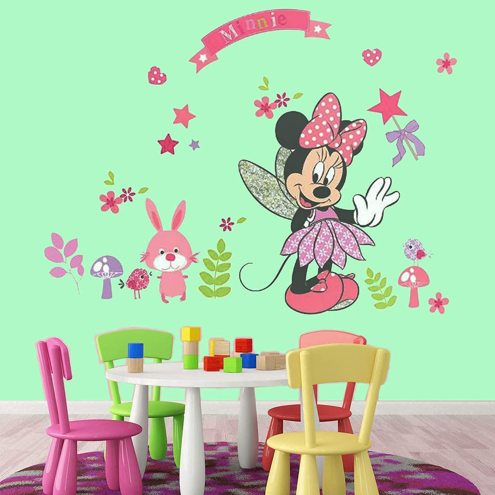 SchwartsCount removable wall decals leave no residue on smooth surfaces.