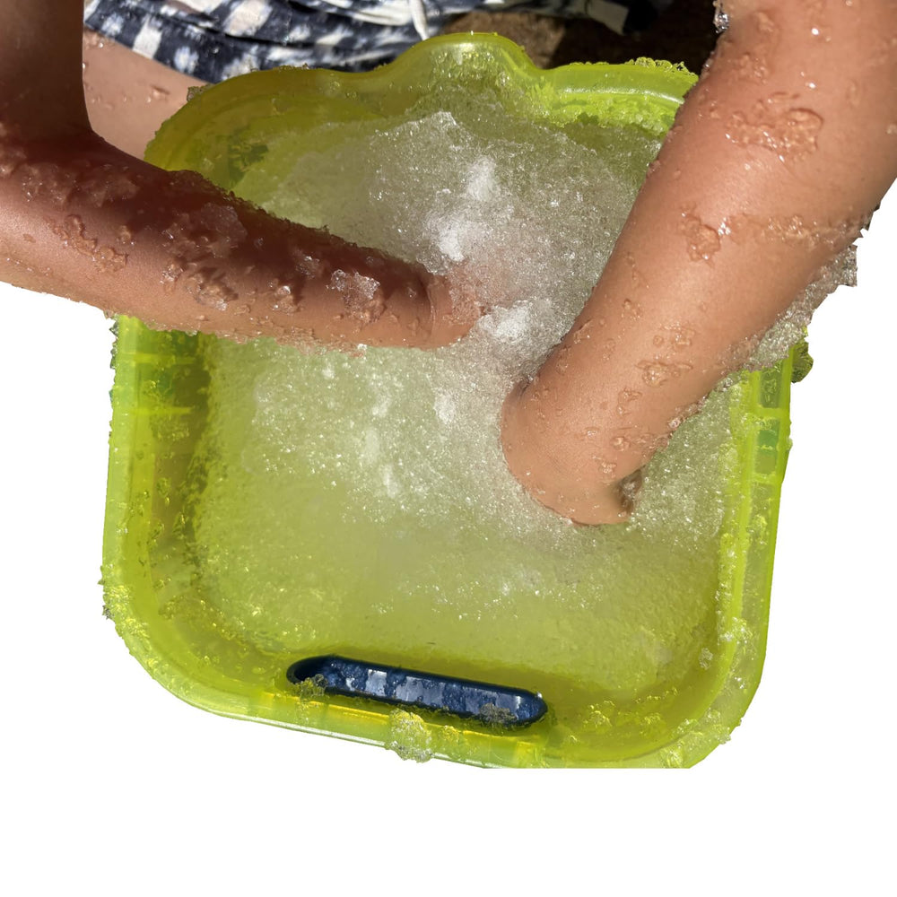 Science Gone Fun sensory play with diaper polymer for exploration