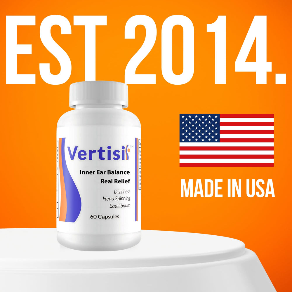 Scientific Health Vertisil bottle front view, ready for everyday use