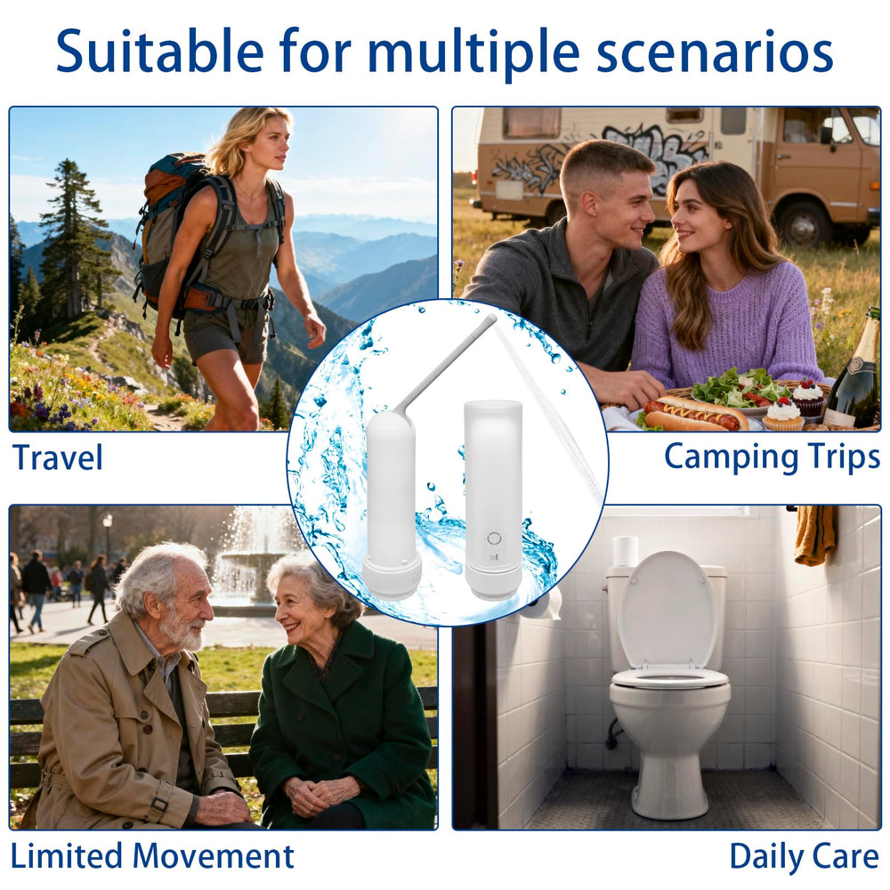 SCLDLOUY lightweight bidet packed for travel