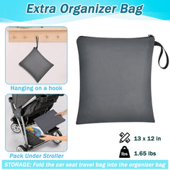 SCTEL travel bag compatible with Doona stroller for secure transport