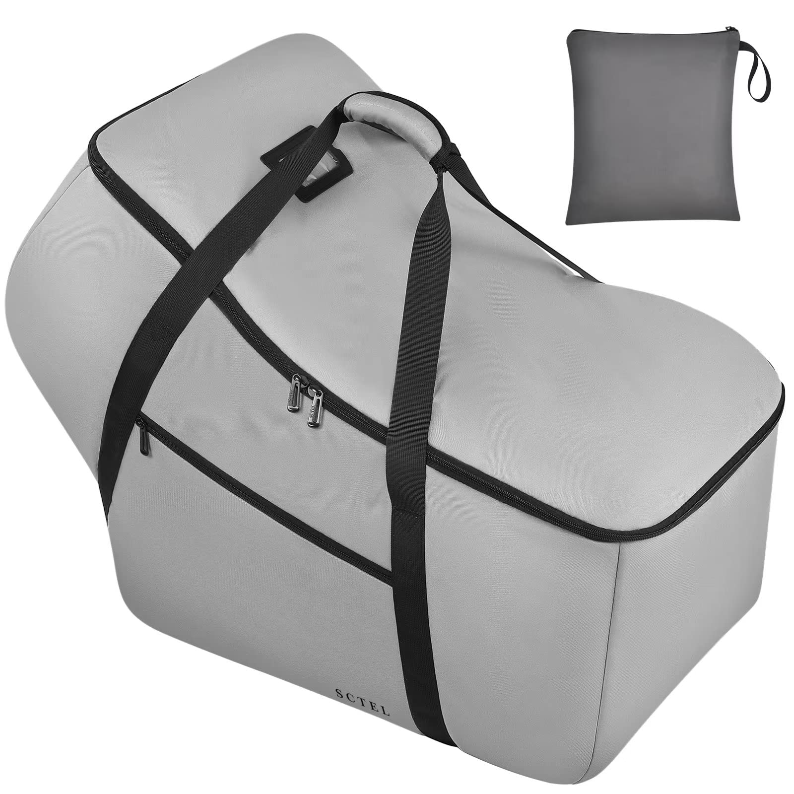 SCTEL car seat travel bag with Nuna Pipa fit protects during air travel