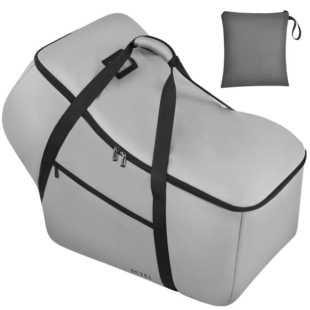 SCTEL car seat travel bag with Nuna Pipa fit protects during air travel