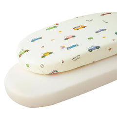 SDIII Cars bassinet sheet with colorful car patterns for playful nursery decor