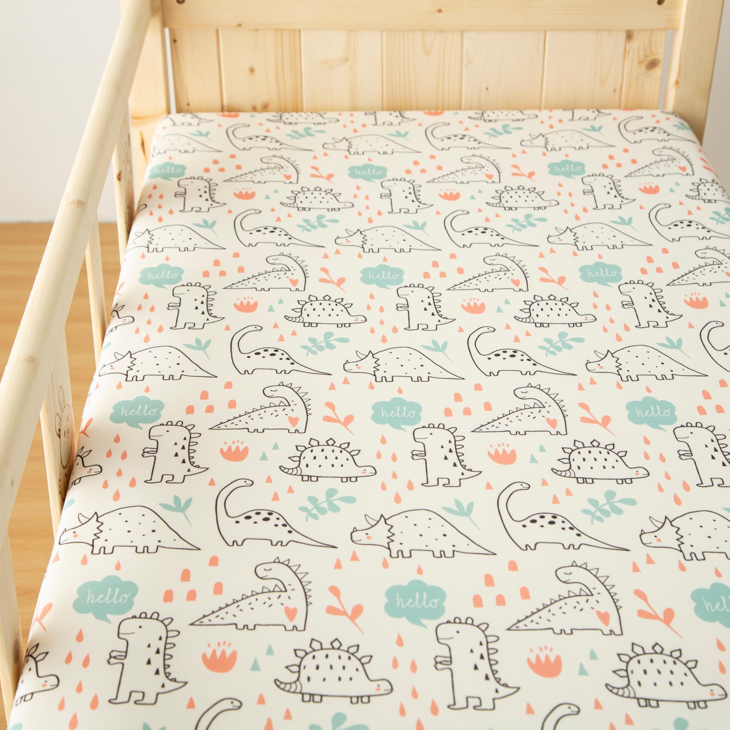 SDIII crib sheets designed for standard cribs and easy changes.
