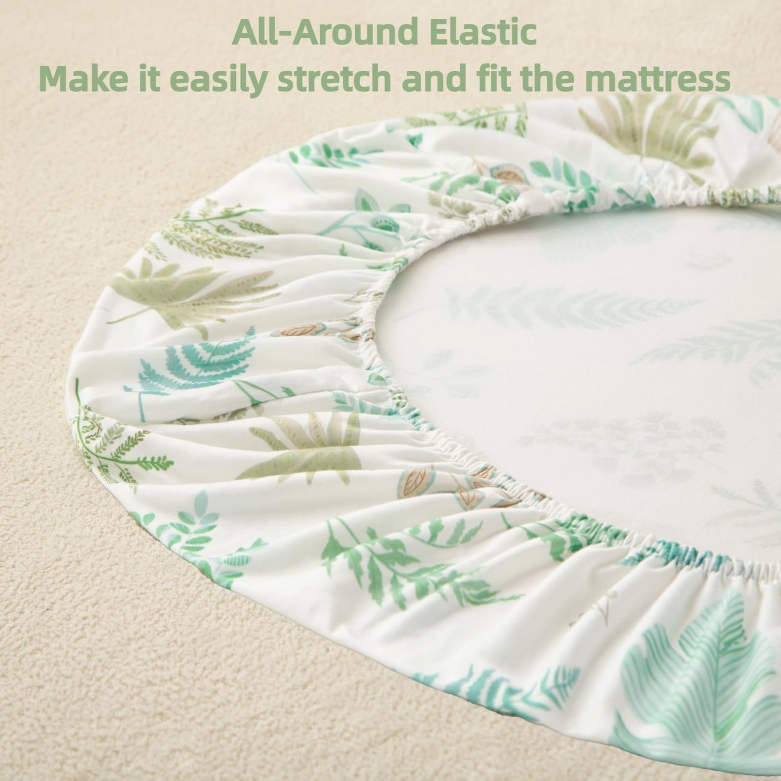 SDIII floral bassinet sheets packaged in a cute two-pack for a thoughtful baby gift.