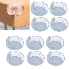 Sdjdhej L-shaped clear corner guards protect furniture edges for safer baby play spaces