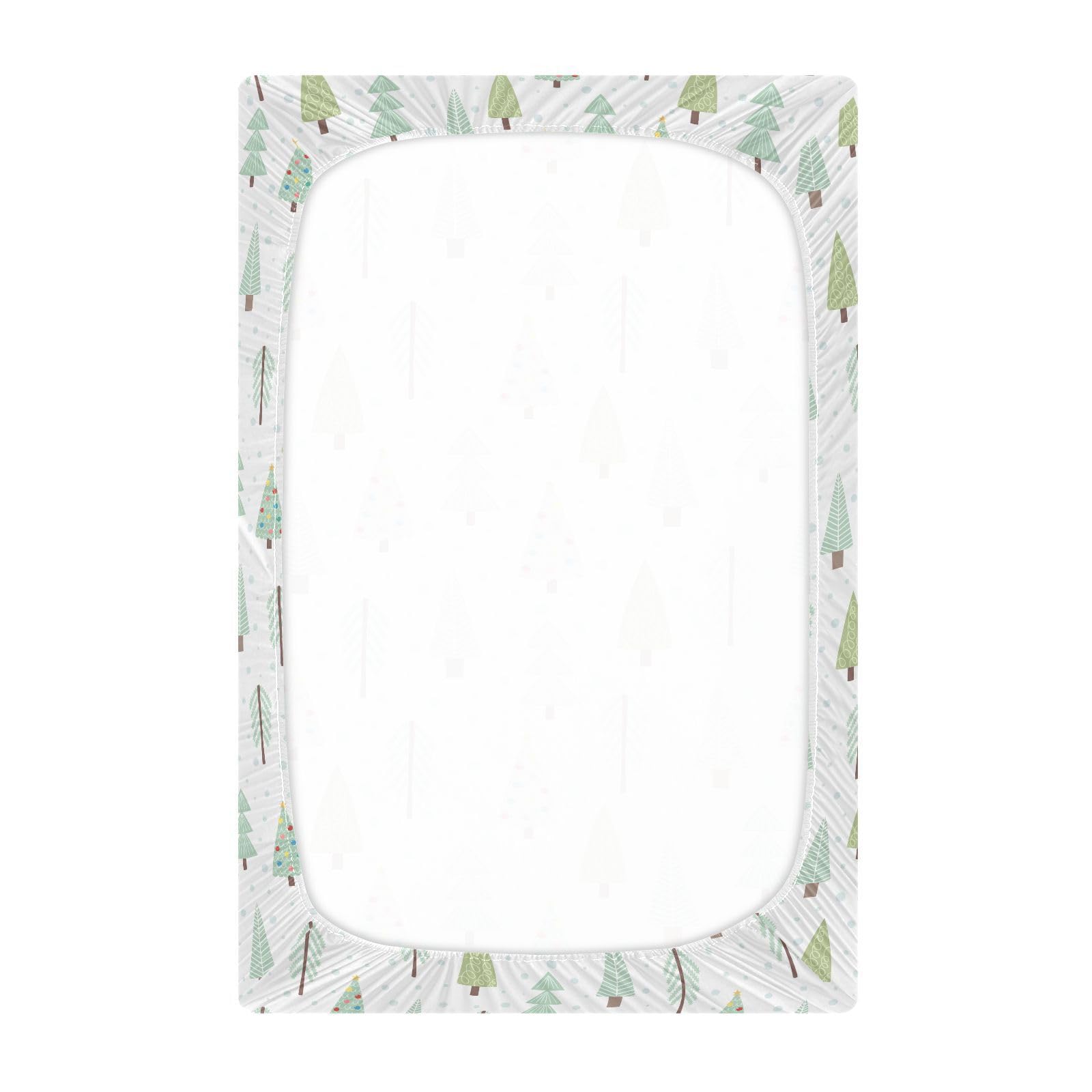 SDMKA crib sheet with elastic edge ensuring tight, wrinkle-free fit.