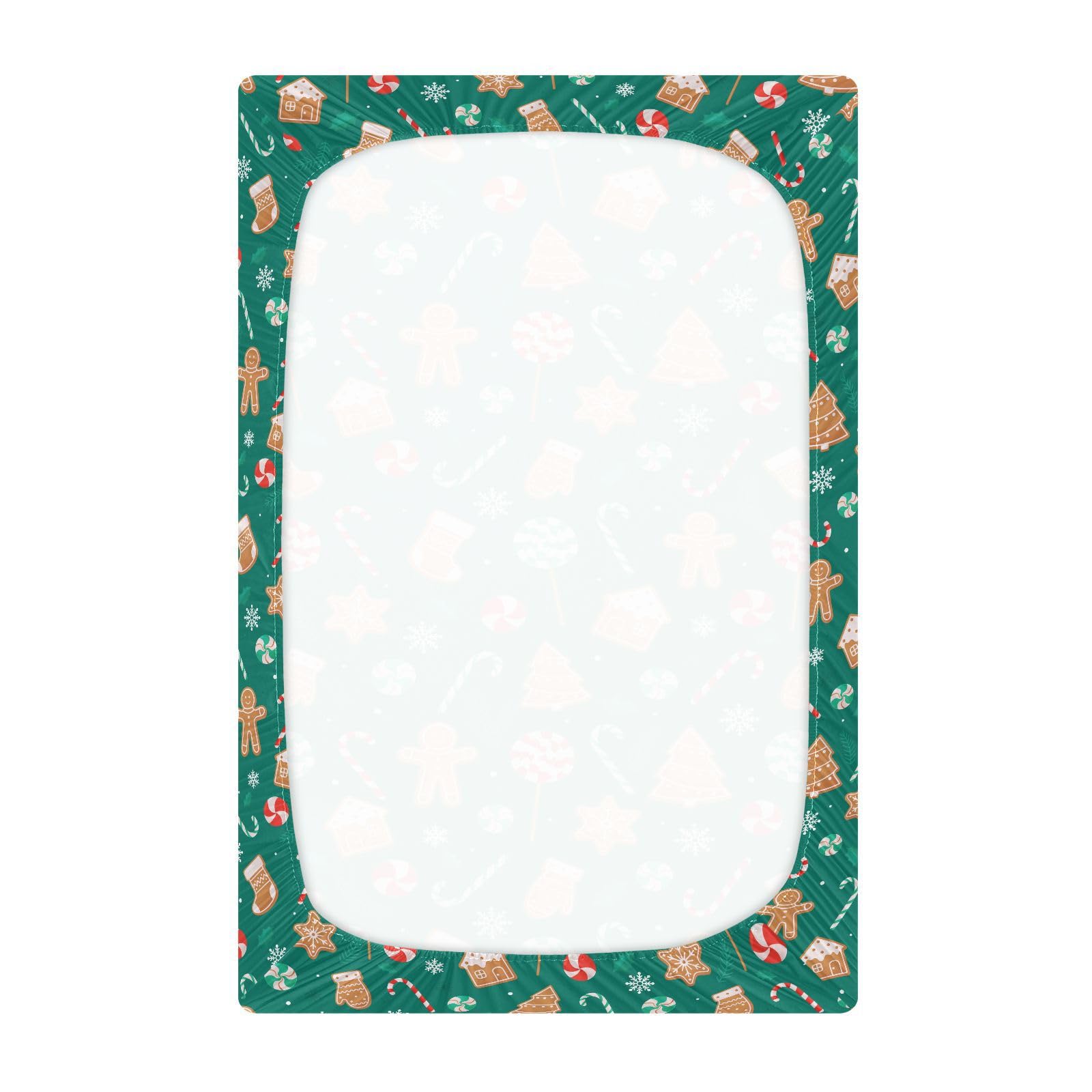 SDMKA Christmas Candy microfiber texture promotes soft, breathable naps