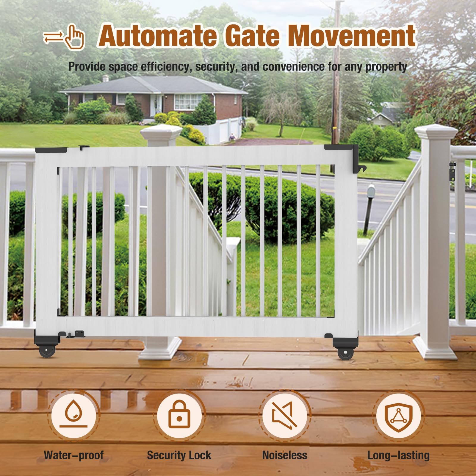 SDSNTE bearings ensure silent, reliable operation.