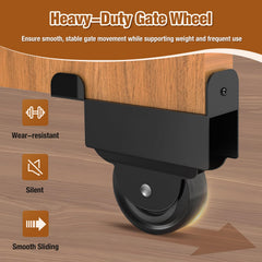 SDSNTE galvanized steel hardware resists rust outdoors.