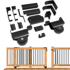 SDSNTE sliding gate kit wheels for smooth, quiet movement.