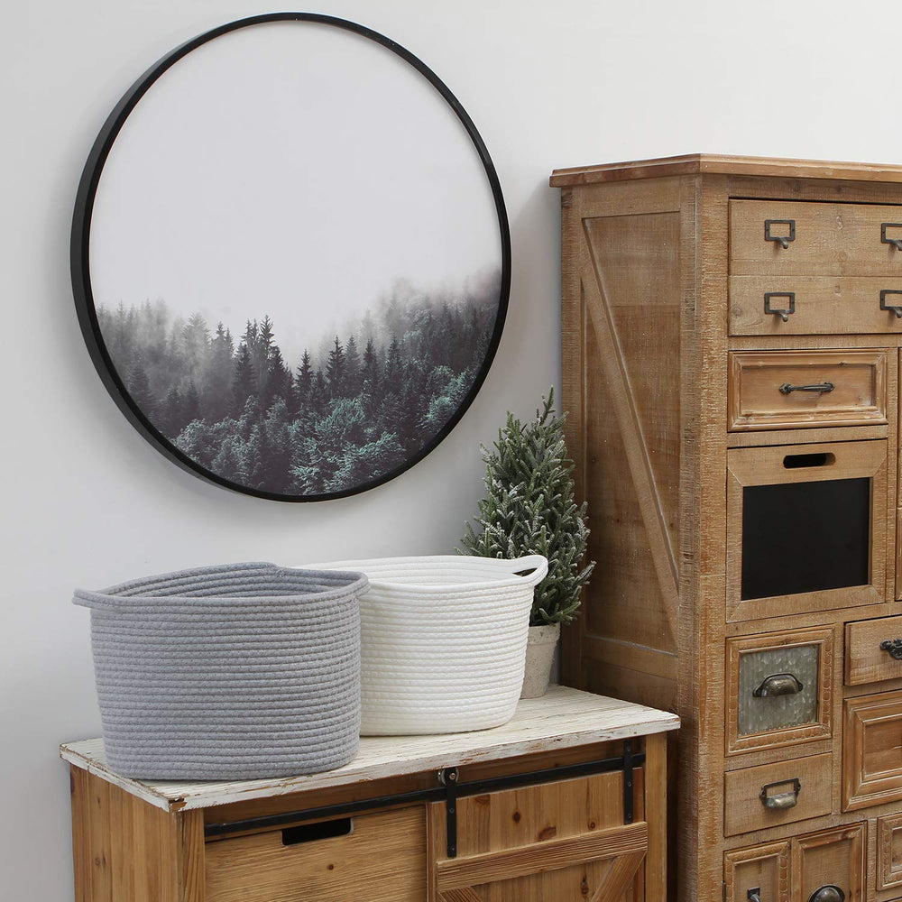 Interior view showing storage capacity for baby clothes and nappies.