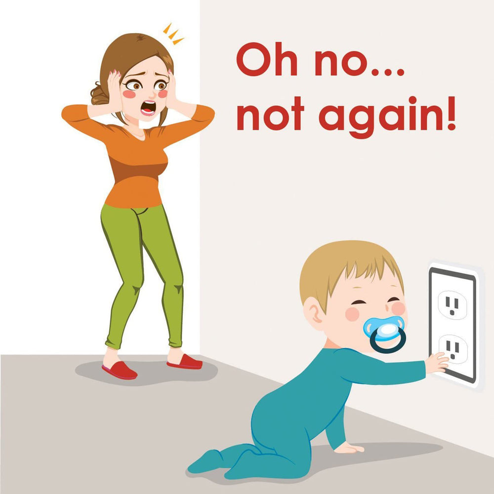 Seadiquiet transparent design blends with decor while protecting sockets.