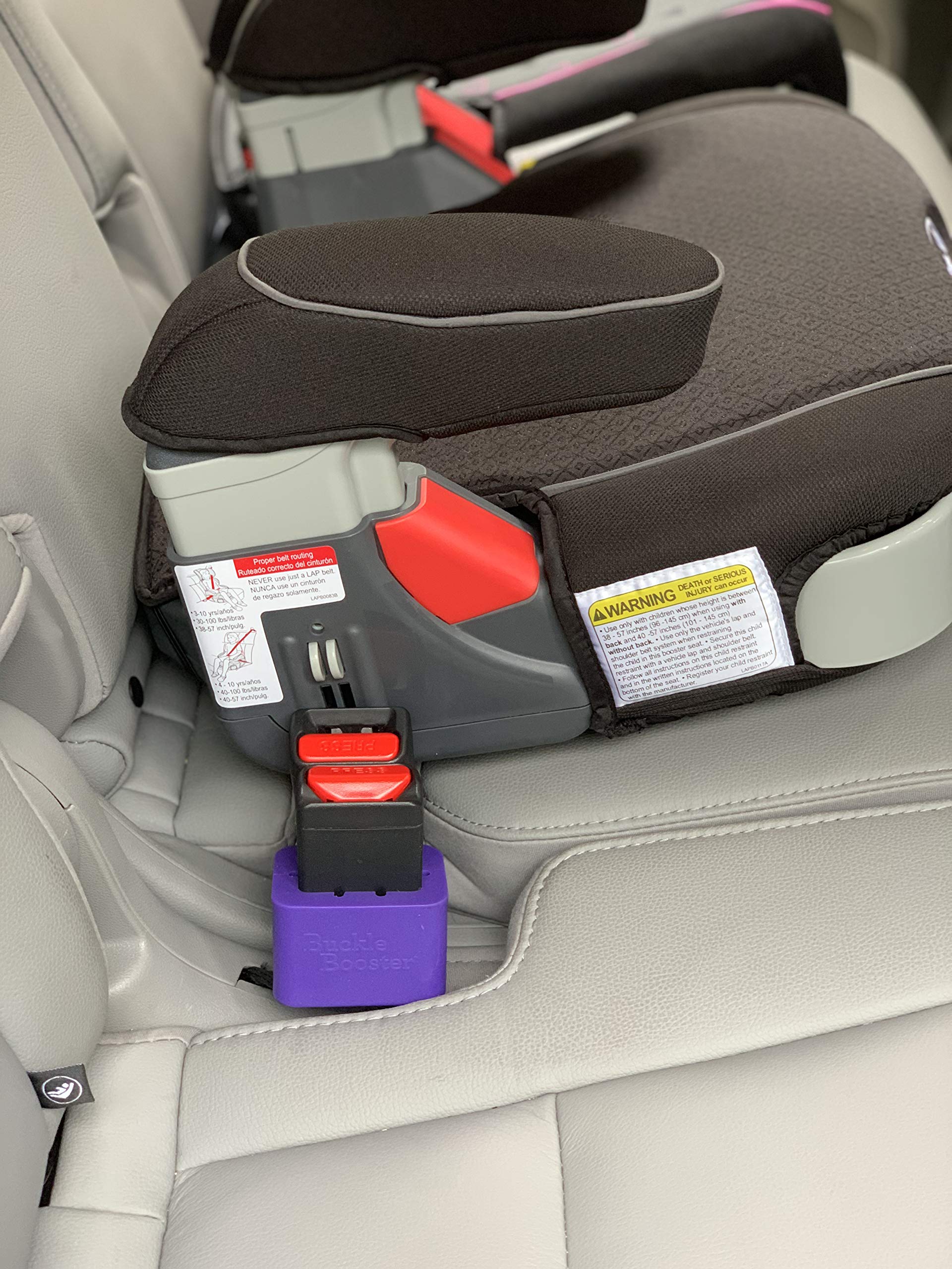 SEAT BELT EXTENDER PROS adult-friendly buckle booster supports mobility challenges.