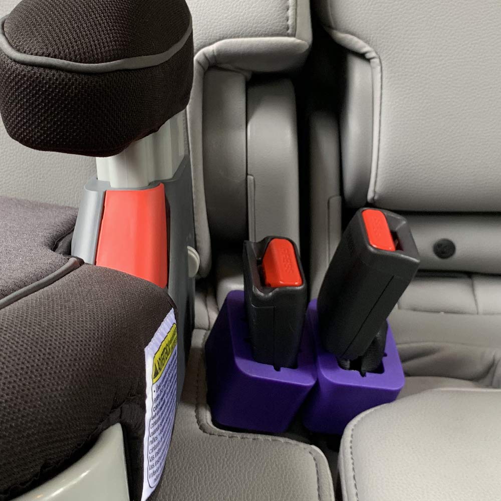 SEAT BELT EXTENDER PROS buckle booster 2-pack enables easier buckling for adults and kids.