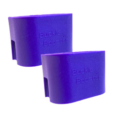 SEAT BELT EXTENDER PROS buckle booster front view enables easy buckling