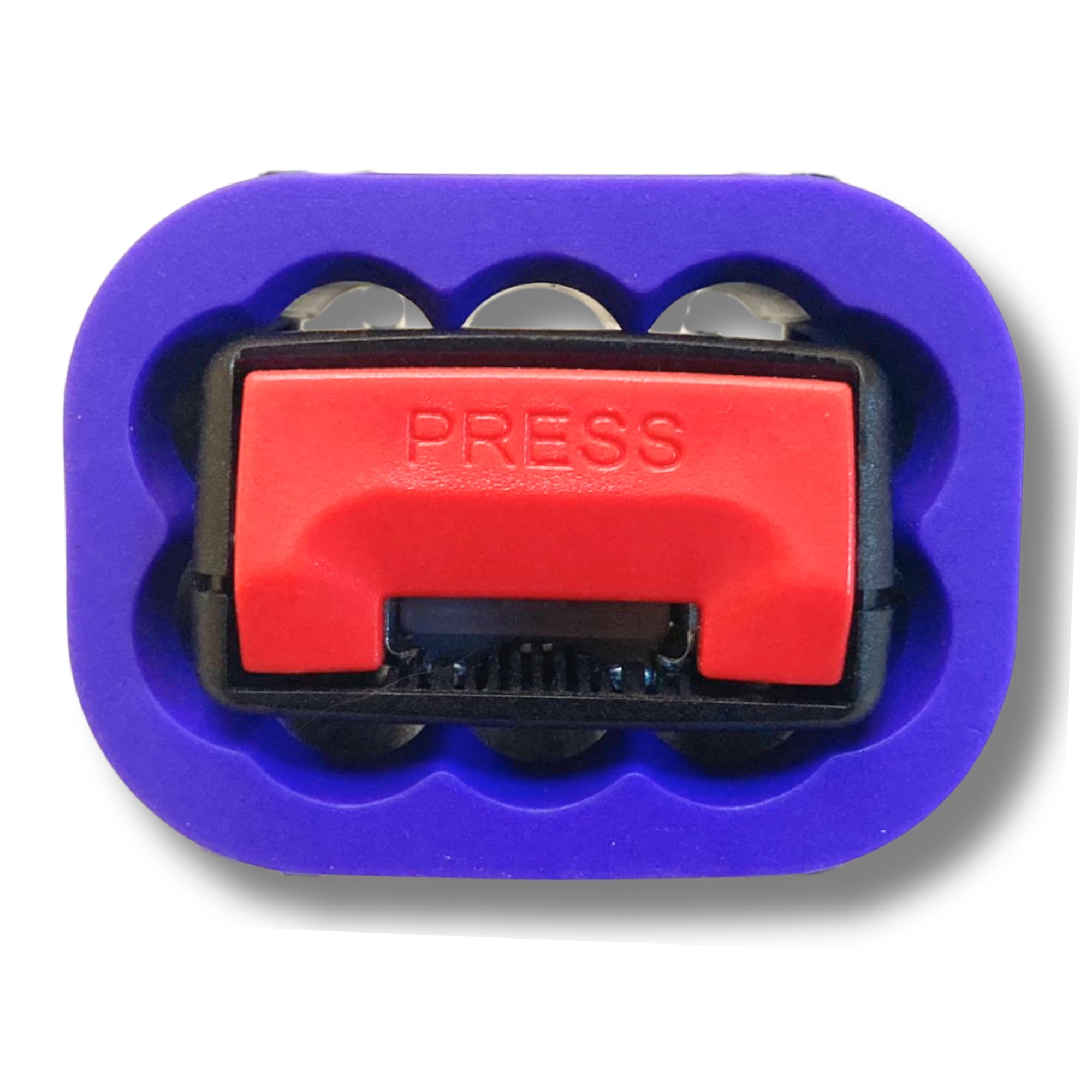 SEAT BELT EXTENDER PROS keeps receptacle stable for reliable buckling
