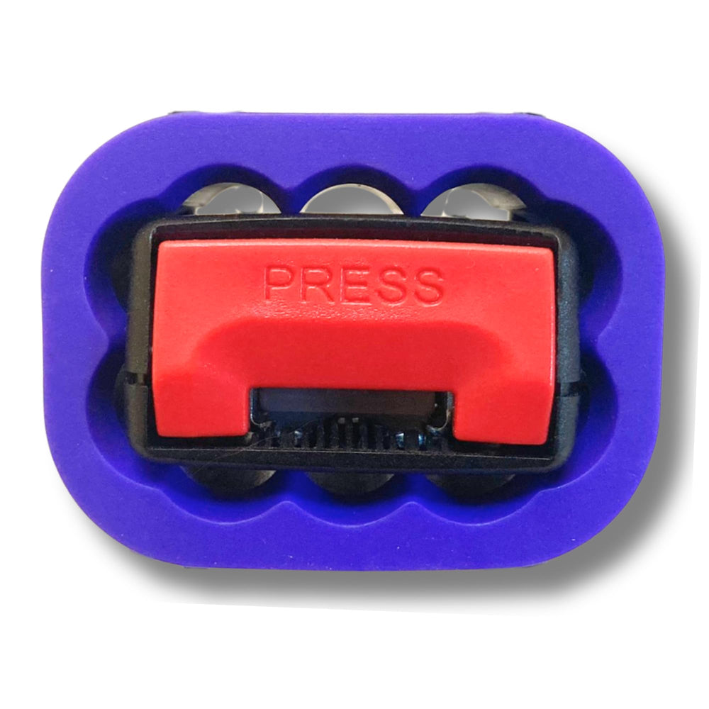 SEAT BELT EXTENDER PROS keeps receptacle stable for reliable buckling
