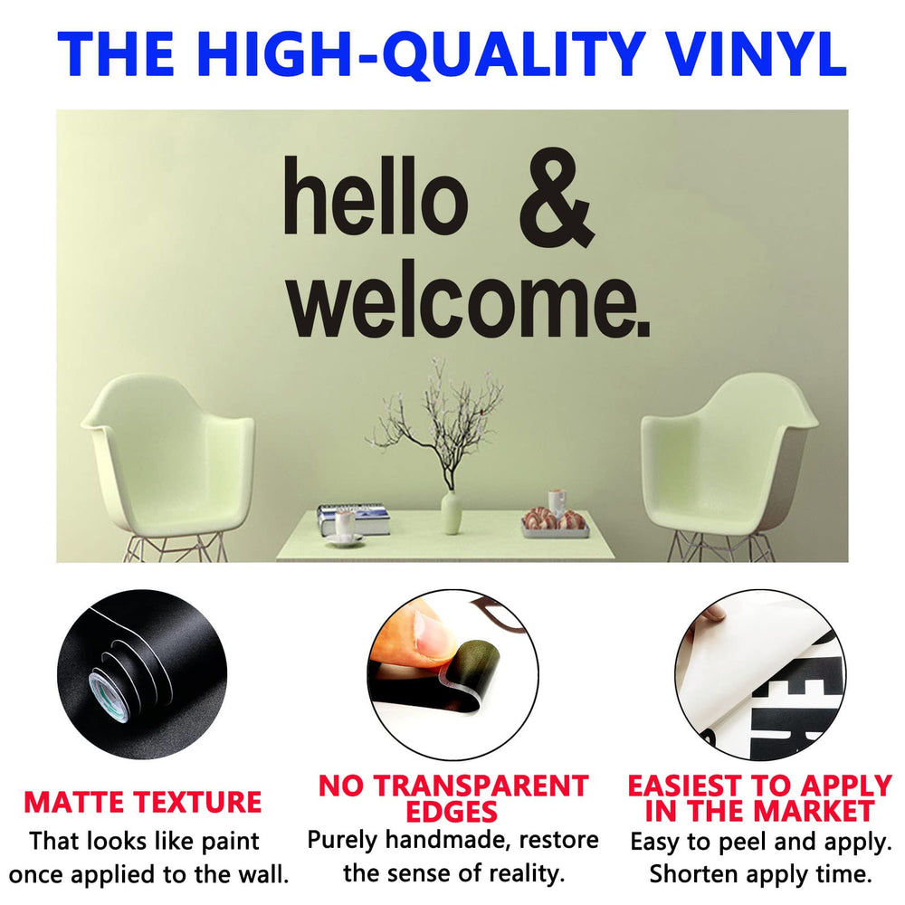 SEATUNE matte finish wall sticker with seamless painted look.