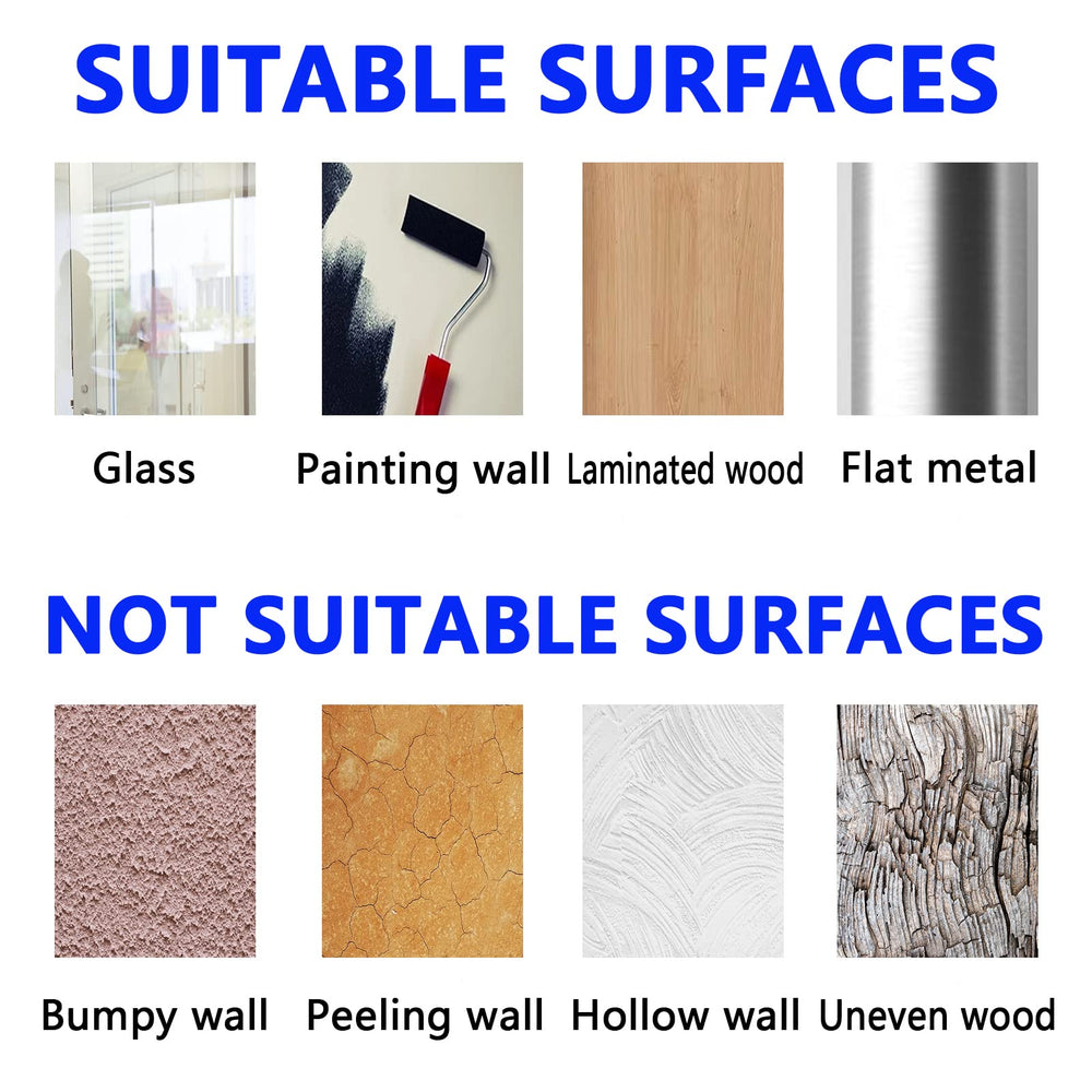 SEATUNE removable no-residue decal easy to update walls without damage.