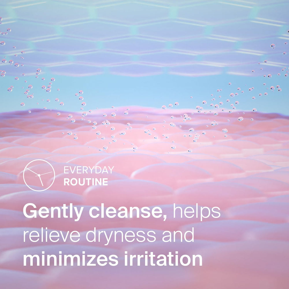 SEBAMED feminine wash foam close-up showing gentle lather for sensitive skin.