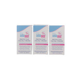 Close-up of SEBAMED ultra mild hydrating cream texture for delicate baby skin.