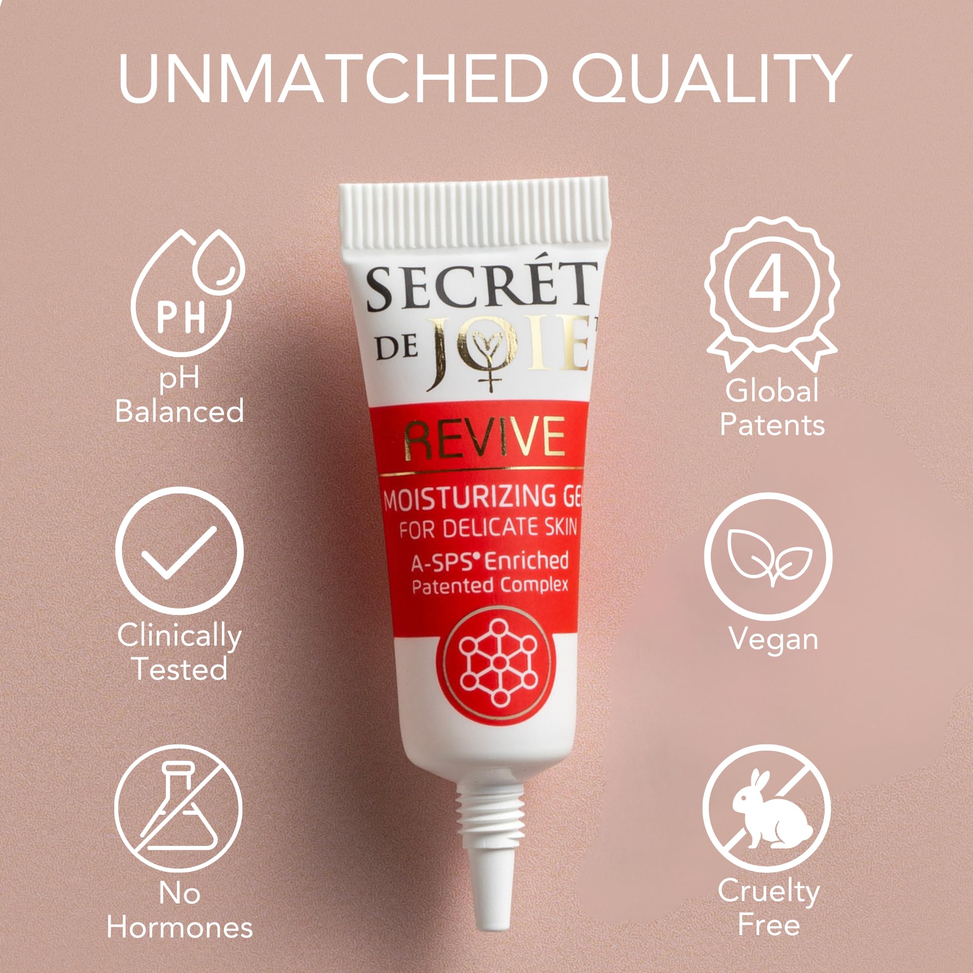 REVIVE product supporting gentle care for intimate skin