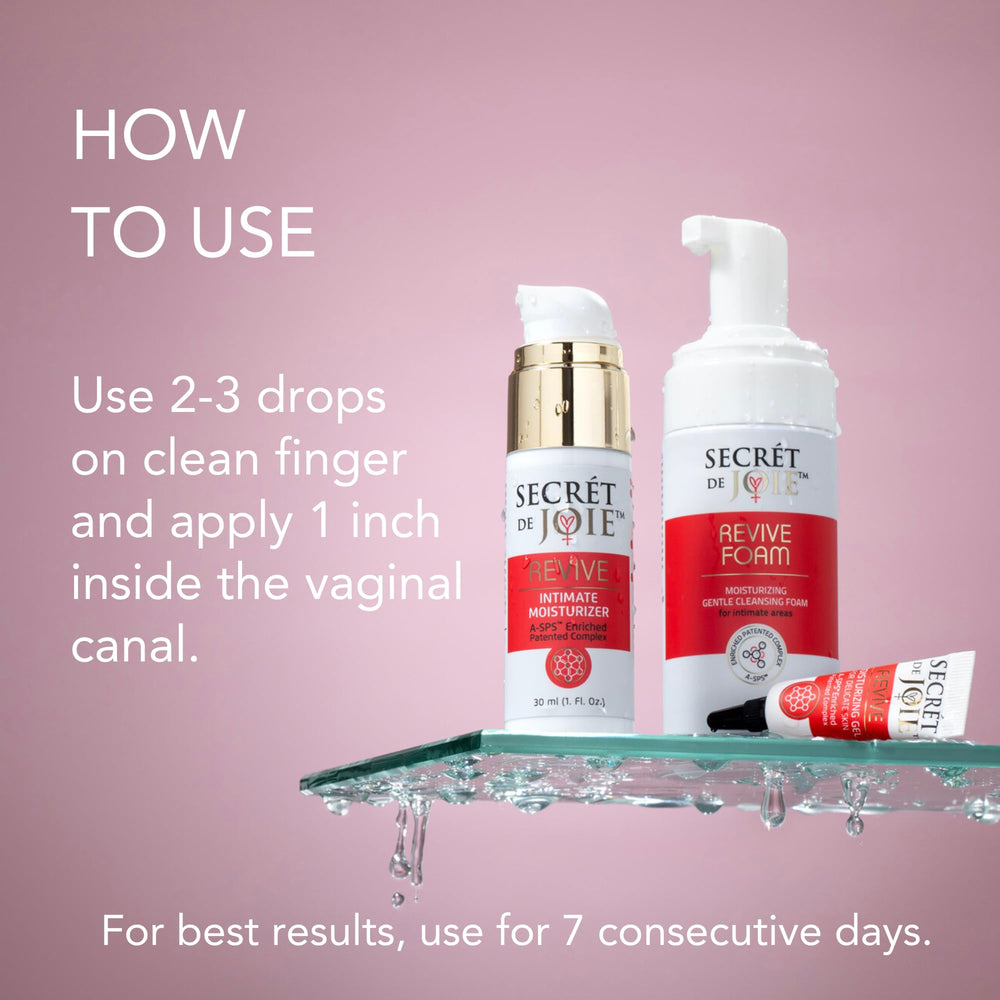 Silky-smooth REVIVE gel ready for intimate use