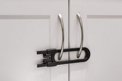 Secure Home by Jessa Leona sliding cabinet locks protect cabinets from curious toddlers