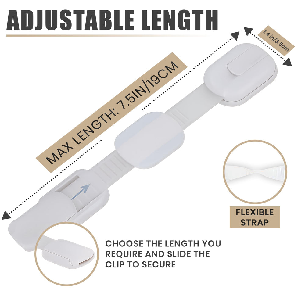 SECUIX easy installation; peel and stick for quick security.