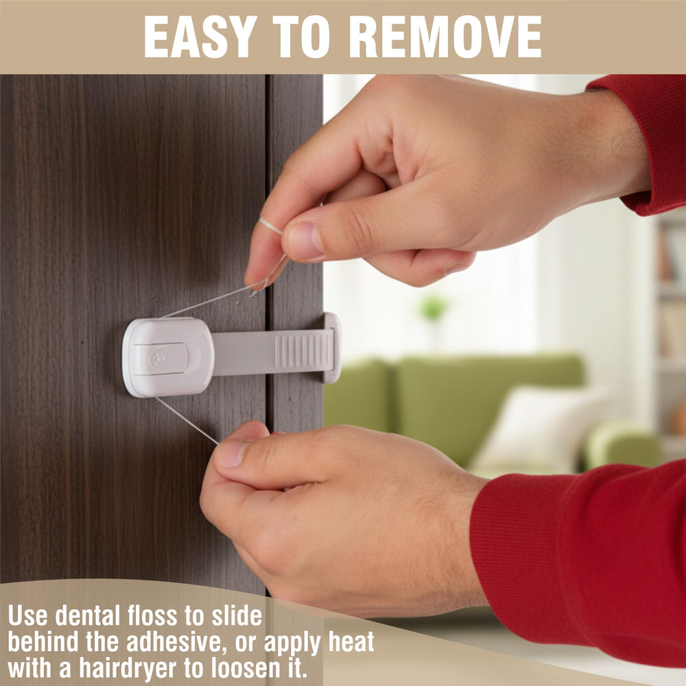SECUIX fridge lock usage keeps contents out of reach.